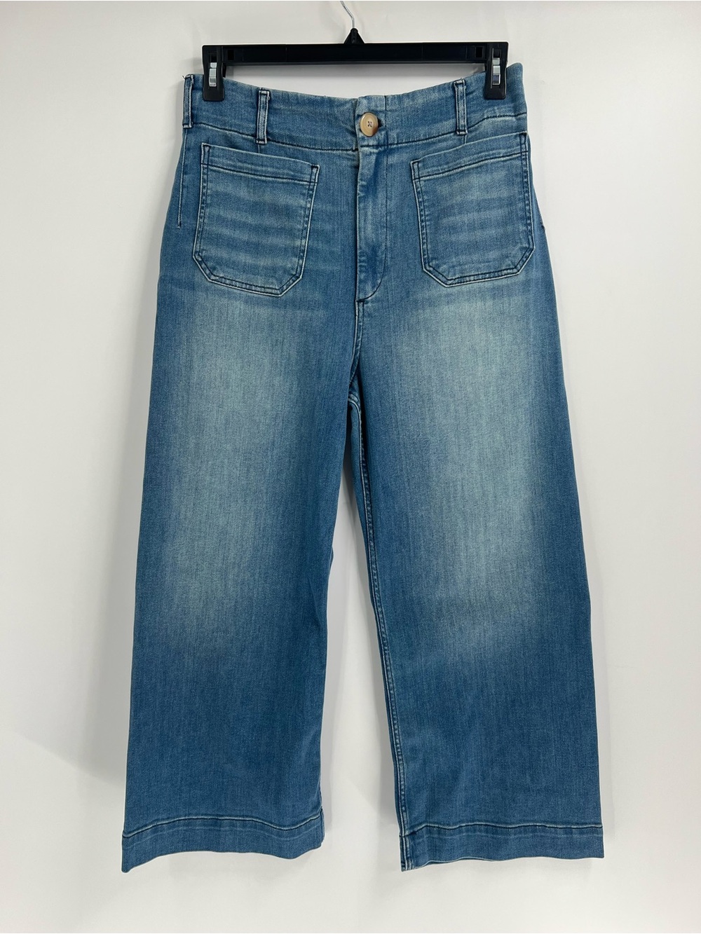 Maeve The Colette Wide Leg Crop Jeans
Size 30